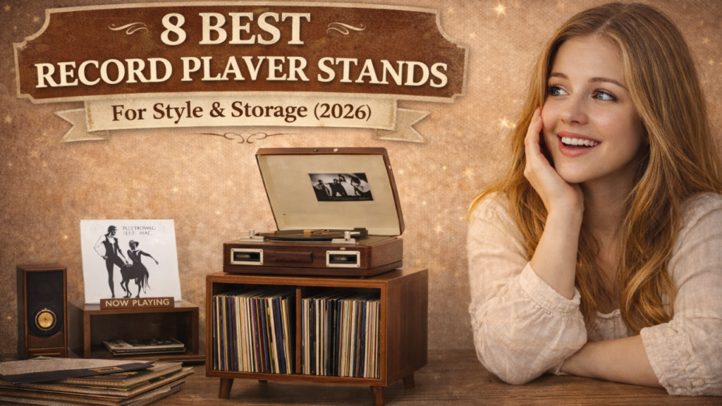 8 Best Record Player Stands for Style & Storage (2026)