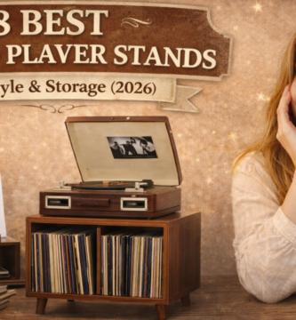 8 Best Record Player Stands for Style & Storage (2026)