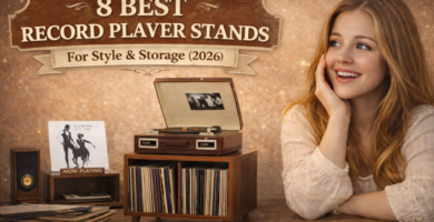 8 Best Record Player Stands for Style & Storage (2026)