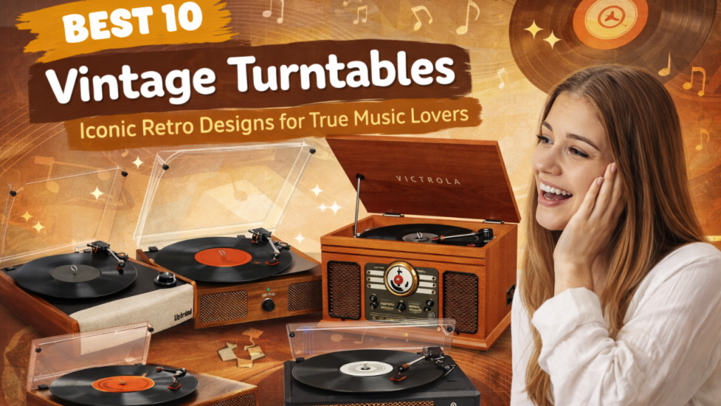 Best 10 Vintage Turntables | Iconic Retro Designs for True Music Lovers