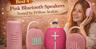 Best 4 Pink Bluetooth Speaker Tested by Willow Avalon
