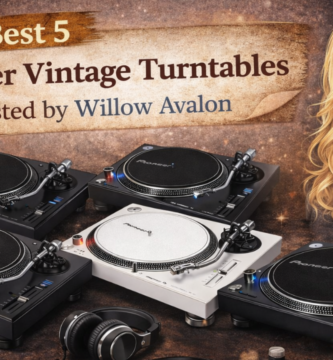 Best 5 Pioneer Vintage Turntables Tested by Willow Avalon