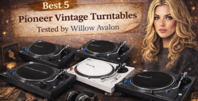 Best 5 Pioneer Vintage Turntables Tested by Willow Avalon