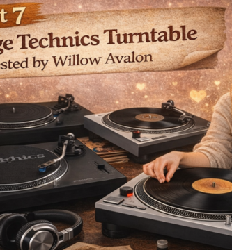 Best 7 Vintage Technics Turntable Tested by Willow Avalon