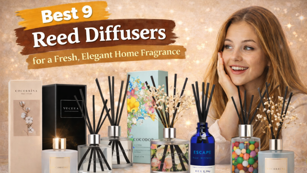 Best 9 Reed Diffusers for a Fresh, Elegant Home Fragrance