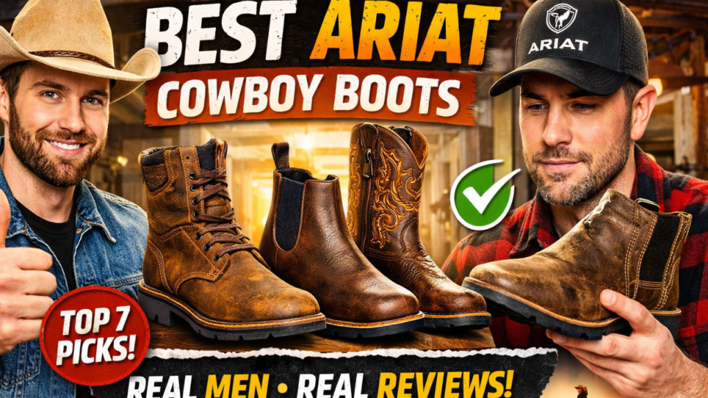 Best Ariat Cowboy Boots for Men