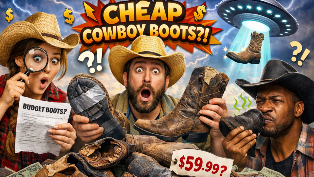 Cowboy Boots for Men for Cheap