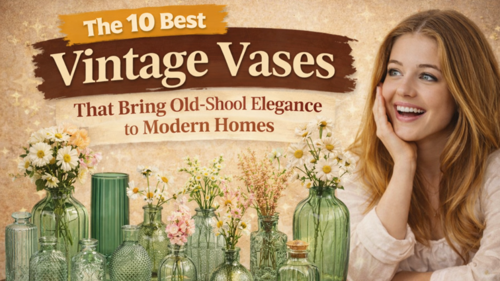 The 10 Best Vintage Vases That Bring Old-School Elegance to Modern Homes