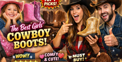 The 7 Cutest Girls Cowboy Boots That Kids Beg to Wear