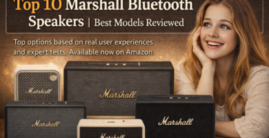 Top 10 Marshall Bluetooth Speakers Best Models Reviewed