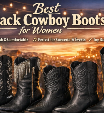 Top 7 Black Cowboy Boots for Women A Complete Buying Guide