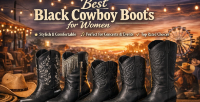 Top 7 Black Cowboy Boots for Women A Complete Buying Guide
