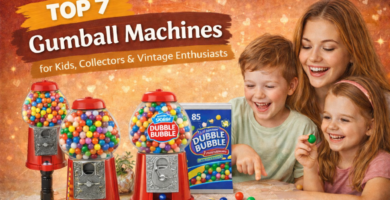 Top 7 Gumball Machines for Kids, Collectors & Vintage Enthusiasts