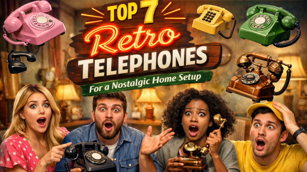 Top 7 Retro Telephones for a Nostalgic Home Setup