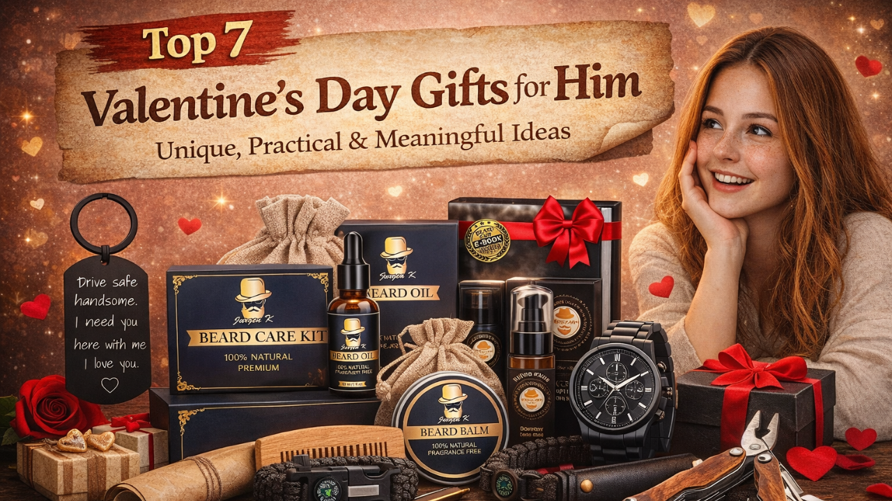 Top 7 Valentine’s Day Gifts for Him Unique, Practical & Meaningful — free download