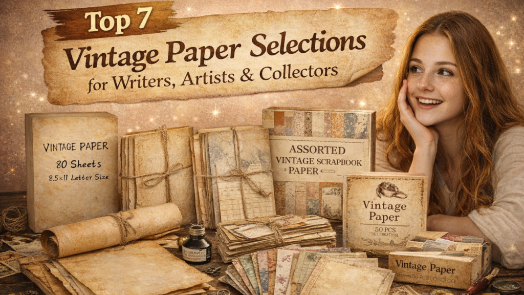 Top 7 Vintage Paper Selections for Writers, Artists & Collectors
