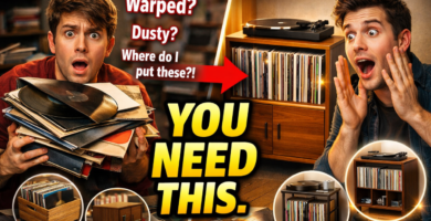 Top 8 Vinyl Record Storage Cabinets and Shelves for Safe, Stylish Organization