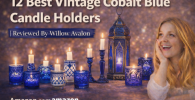 12 Best Vintage Cobalt Blue Candle Holders