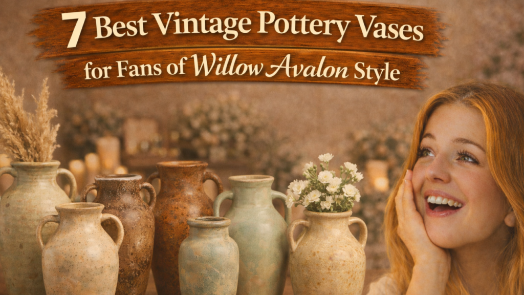 7 Best Vintage Pottery Vases for Fans of Willow Avalon Style