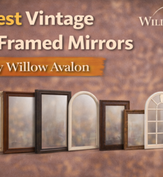 7 Best Vintage Wood Framed Mirrors Tested By WIllow Avalon
