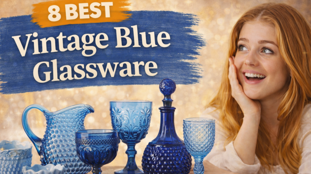 8 Best Vintage Blue Glassware Reviewed By Willow Avalon