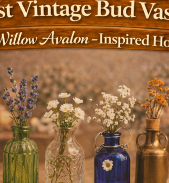 8 Best Vintage Bud Vases For a Willow Avalon–Inspired Home
