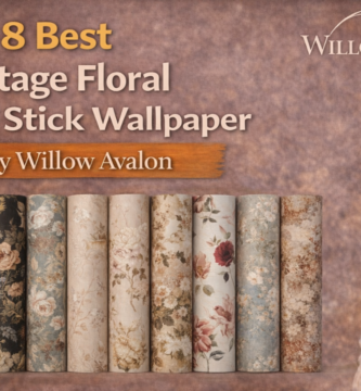 8 Best Vintage Floral Peel and Stick Wallpaper