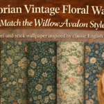 Best Victorian Vintage Floral Wallpaper That Match the Willow Avalon Style
