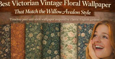 Best Victorian Vintage Floral Wallpaper That Match the Willow Avalon Style