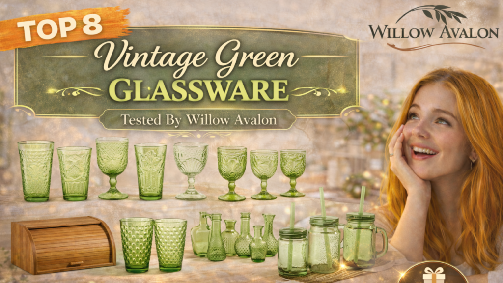 Top 8 Vintage Green Glassware Tested By Willow Avalon