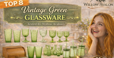 Top 8 Vintage Green Glassware Tested By Willow Avalon