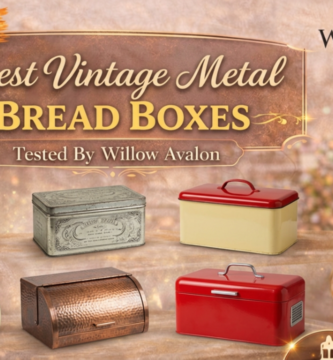 Ultimate Guide to Best 6 Vintage Metal Bread Boxes